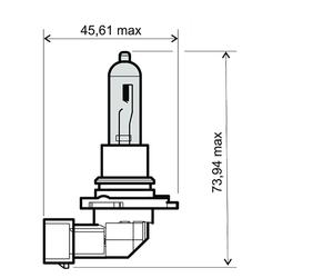 Rms Ampoule Hb3 12v 65w 10 Unités