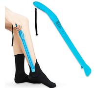 RMS Bas De Compression Ou Aide À Chaussettes Pour Enlever Les Chaussettes Ou Les Bas De Compression Légers À Moyens Pour Hommes Ou Femmes Souffrant D'Arthrite Ou À Mobilité Réduite (Bleu)