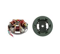 Rms Classic Stator et volant complet RMS Classic Piaggio Vespa 6 Volt 150776-133503-71473-97709-56747 - Adaptable pour Vespa 125 VNA-VNB-GT-GTR 1°-Super-TS 1°-150 VBA-VBB-GL-Sprint-Super 1°