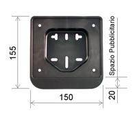 Rms Classic Support De Plaque D´immatriculation European 142700040