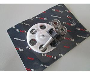 RMS ITALIA Kit de révision pompe à eau compatible avec Motocyclette, pour MBK Nitro 50, Yamaha Aerox 50, Malaguti F12, Aprilia SR, modèle 10 011 0430, en Acier inoxydable