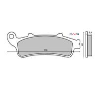 Rms Plaquettes De Frein Organiques Honda Pantheon 125cc/foresight 250cc 225100340