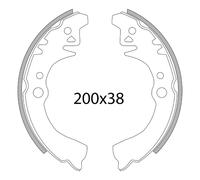 Rms Plaquettes De Frein Piaggio Porter 1.0 225120620