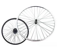 'RMS Roue avant VTT 26 "en aluminium 26 x 1,75 Silver Front Wheel MTB 26 alluminium 26 x 1,75 Silver