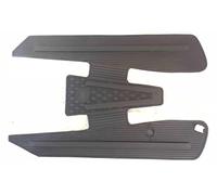 RMS Tapis pour Piaggio Vespa 50 cm³, noir, en caoutchouc 3 vitesses
