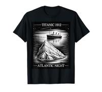 RMS Titanic 1912 Atlantic Crossing Œuvre d'art T-Shirt