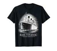 RMS Titanic 1912 Illustration d'héritage Maritime T-Shirt
