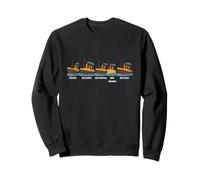 RMS Titanic Britannic Poseidon Carpathia, célèbres amateurs de navires Sweatshirt