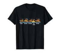 RMS Titanic Britannic Poseidon Carpathia, célèbres amateurs de navires T-Shirt