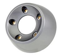 Rms Yamaha T-ma X 2007 2011 142680640 Muffler End Cap Argenté
