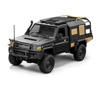 RMT Models Voiture RC Toyota Land Cruiser Supertourer 1:12, 4 roues motrices, télécommande 2,4 GHz, batterie Li-ion 7,4 V 1200 mAh, éclairage LED, autonomie de 60 min, 8 km/h, batterie de rechange