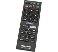 RMT-VB201U T¿¿l¿¿commande de rechange compatible avec Sony Blu-ray BDP-S1700 BDP-S6700 BDP-S3700 BDP-BX370 Lecteur DVD Substitut pour RMT-B126A (pas de bouton Bluetooth)