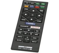 RMT-VB201U Télécommande de rechange compatible avec Sony Blu-ray BDP-S1700 BDP-S6700 BDP-S3700 BDP-BX370 Lecteur DVD Substitut