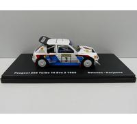 RMX9 1/43 Mexique Rallye WRC : Peugeot 205 Turbo 16 Evo 2 1995 Salonen Harjanne