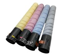 RMXGZQ Cartouche de Toner TN324 TN512 Compatible avec C308 C368 C258 C454 C454e C554 C554e(BK 400g)