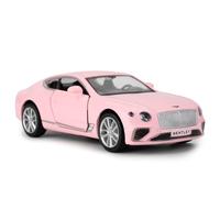 RMZ City Bentley Continental GT Voiture en alliage moulé à l'échelle 1:36 - Jouet pour tout-petits enfants garçons filles - Cadeau rose