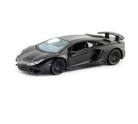 RMZ CITY Lamborghini Aventador SV Coupé (Noir Mat) Miniature véhicule voiture circuit