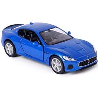 RMZ City Maserati Granturismo MC Modèle de Voiture à l´échelle 1:36 échelle moulé sous Pression en métal de Haute qualité ouvrant Les Portes Pullback Go Action (Bleu)