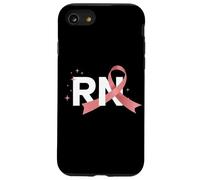RN Nurse Chemise de Sensibilisation au Cancer du Sein, Logo Rose RN Nurse Coque pour iPhone SE (2020) / 7/8