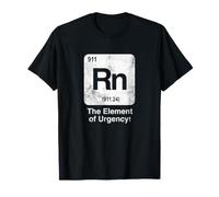 RN The Element of Urgency Tableau périodique Drôle Science T-Shirt