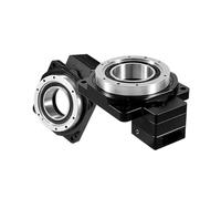 RN130 series Hollow rotary platform with 60mm input flange for NEMA 24 electronic starter ratio 10:1 18:1 hollow rotating table IINKUEYK(RN130-18)