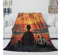 RNDKAUUIE Image de Fond Couverture Imprimée en 3D pour Canapé, Lit, pour Toutes Les Saisons, pour Adultes Et Enfants 70x80inch(180x200cm)