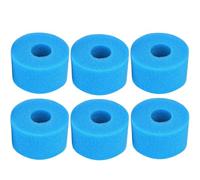 rngcpto pour Filtre Mousse Spa Intex S1, Éponge Filtrante Type S1, Cartouche Filtrante RéUtilisable pour Intex Type S1, Cartouche Filtrante Réutilisable pour Bain à Remous (6Pièces)