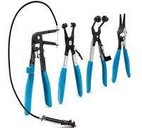 rngwaper Lot de 4 Pince Collier Durite de Voiture, Pinces pour Colliers de Serrage Pince à Collier de Serrage pour Automobiles pour le Démontage et l'installation de Colliers de Serrage