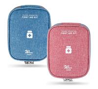 RNHDLY Trousse de Secours Mini, Sac de Médecine Portable, Trousse Pharmacie Vide pour Voiture, Maison, Camping, Sports de Plein Air