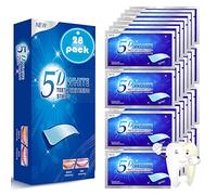 Rnitle Bandes de blanchiment[28 Bande 56 Pièces],Bright White-Strips,Bandes Dents Blanches Professionnel pour le Blanchiment des Dents,Formule non sensible,Saveur Menthe