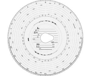 RNK 3103 Lot de 100 disques tachygraphes