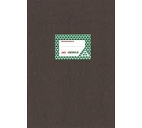 RNK 548 - Maison compte Livre avec Locataires onglet et Location Hauteur, 28 pages, 26 x 38 cm