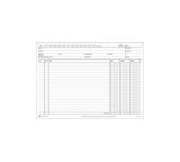 Rnk-format a5-blanc-kontokorrentkarten de solde doit avoir, 115350 lot de 100 rnk - verlag