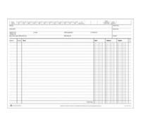 Rnk-format a5-blanc-kontokorrentkarten de solde doit avoir, 115350 lot de 100 rnk - verlag Blanc G