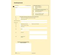 RNK Verlag 2046 Acte de notification, 2 pages, DIN A4, 80g/qm