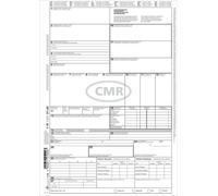 RNKVERLAG 2100 - Lettre de voiture internationale (CMR) - SD, 1 x 4 feuilles, DIN A4, 50 pièces
