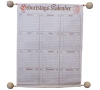 RNK Verlag 2886 Calendrier d'anniversaire - 230 x 300 mm