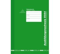 RNK Verlag Attestation de formation Bloc hebdomadaire/mois DIN A4 28 feuilles