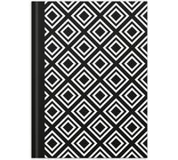 Rnk Verlag Cahier "Black & White Rhombus", A5, Pointillé