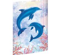 RNK Verlag Dossier de dessins "Dauphins" DIN A3