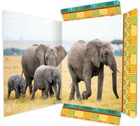 RNK Verlag Dossier de dessins "Eléphant" DIN A3