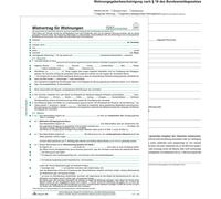 RNK Verlag Formulaire "Contrat de location d'appartement" DIN A4 8 pages 10 contrats