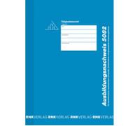 Rnk Verlag Papeterie - Fournitures Rnk Verlag Ausbildungsnachweis-Block, T"Glich, Din A4 202020