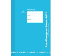 RNK Verlag Preuve de formation Cahier hebdomadaire DIN A4