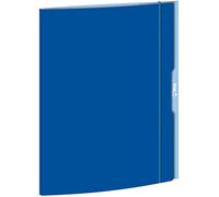RNK Verlag RNK 45335 - Chemise à rabats bleue, 310 x 440 mm, DIN A3, avec fermeture élastique, 1 pièce