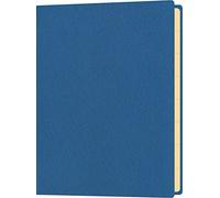 RNK - Verlag RNK 4561-4 Porte-documents avec élastique pour documents jusqu'à DIN A5 18 x 25 cm avec 10 intercalaires Bleu