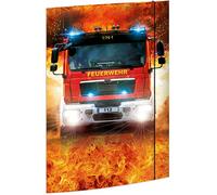 RNKVERLAG 45362 - Chemise à dessin On Fire 310 x 440 mm DIN A3 avec fermeture élastique, 1 pièce