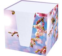 RNKVERLAG 46736 - Bloc-notes rouge-gorge avec 900 feuilles, 92 x 92 x 92 mm, 1 pièce