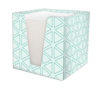 RNKVERLAG 46817 - Bloc-notes Mint avec 900 feuilles, 70 g/m², 92 x 92 x 92 mm en carton, 1 pièce