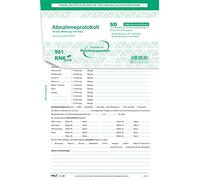 RNKVERLAG 981 - Procès-verbal de réception d'appartement - SD, 2 x 2 feuilles, DIN A4, 25 pièces